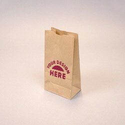 Custom-Printed Natural Kraft 4-lb G